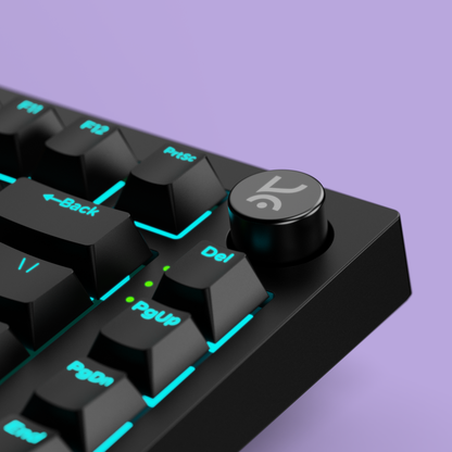 Swarm X All Black Wireless Gaming Keyboard