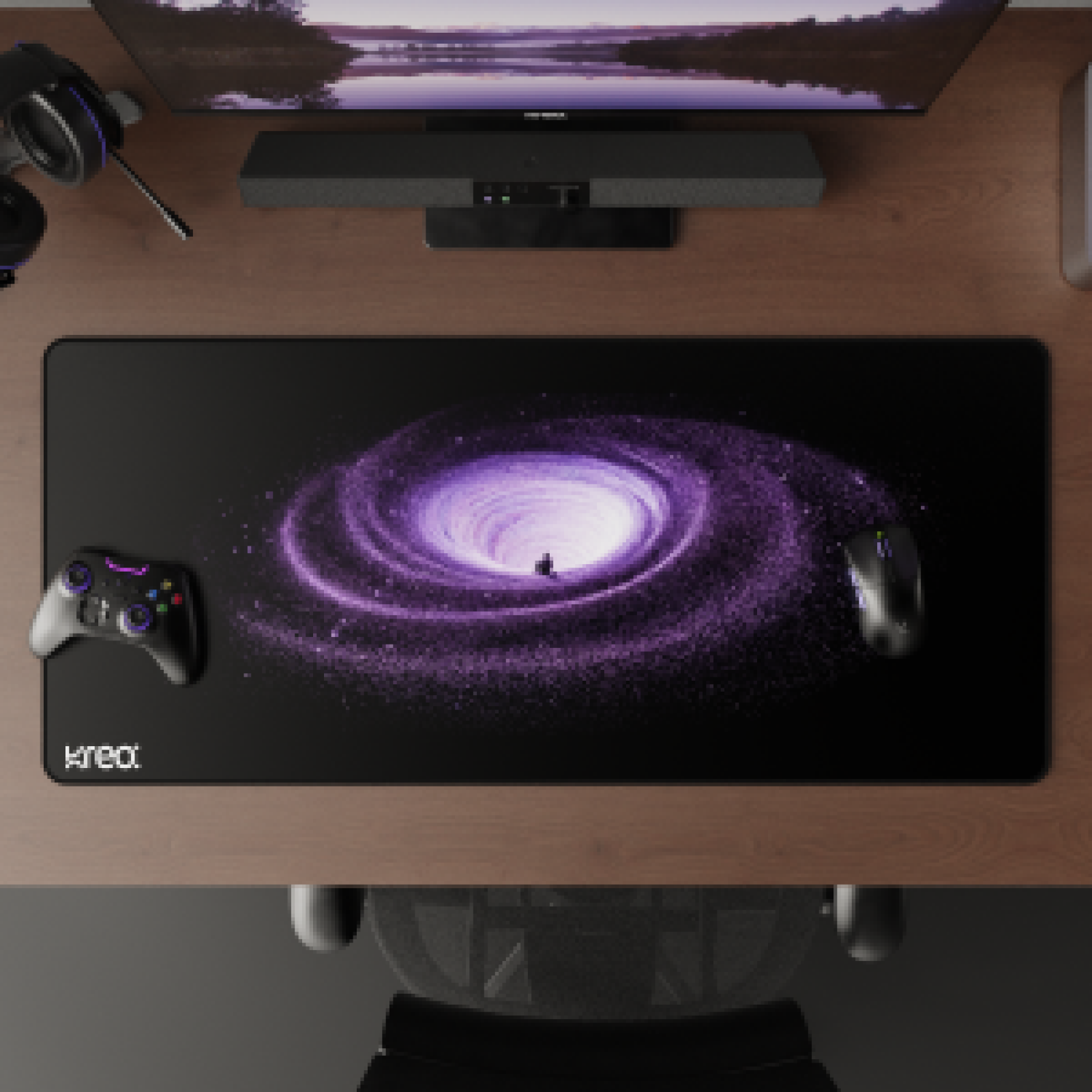 Abyss deskmat design