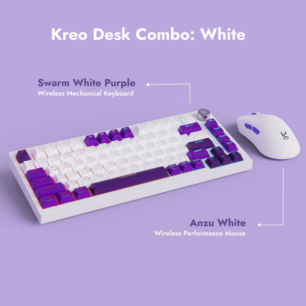 Kreo Desk Combo: White