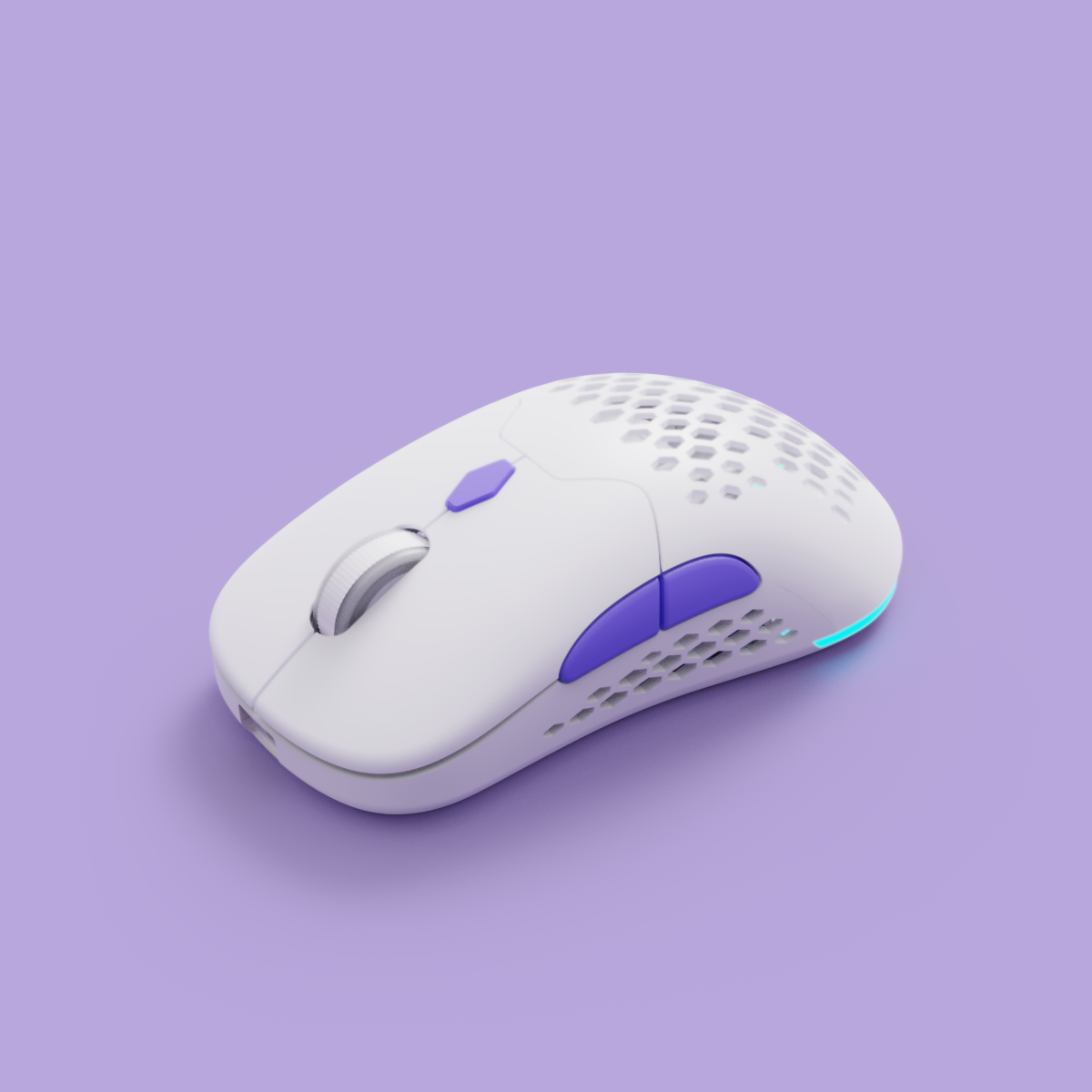 Chimera White Wireless Gaming Mouse Kreo