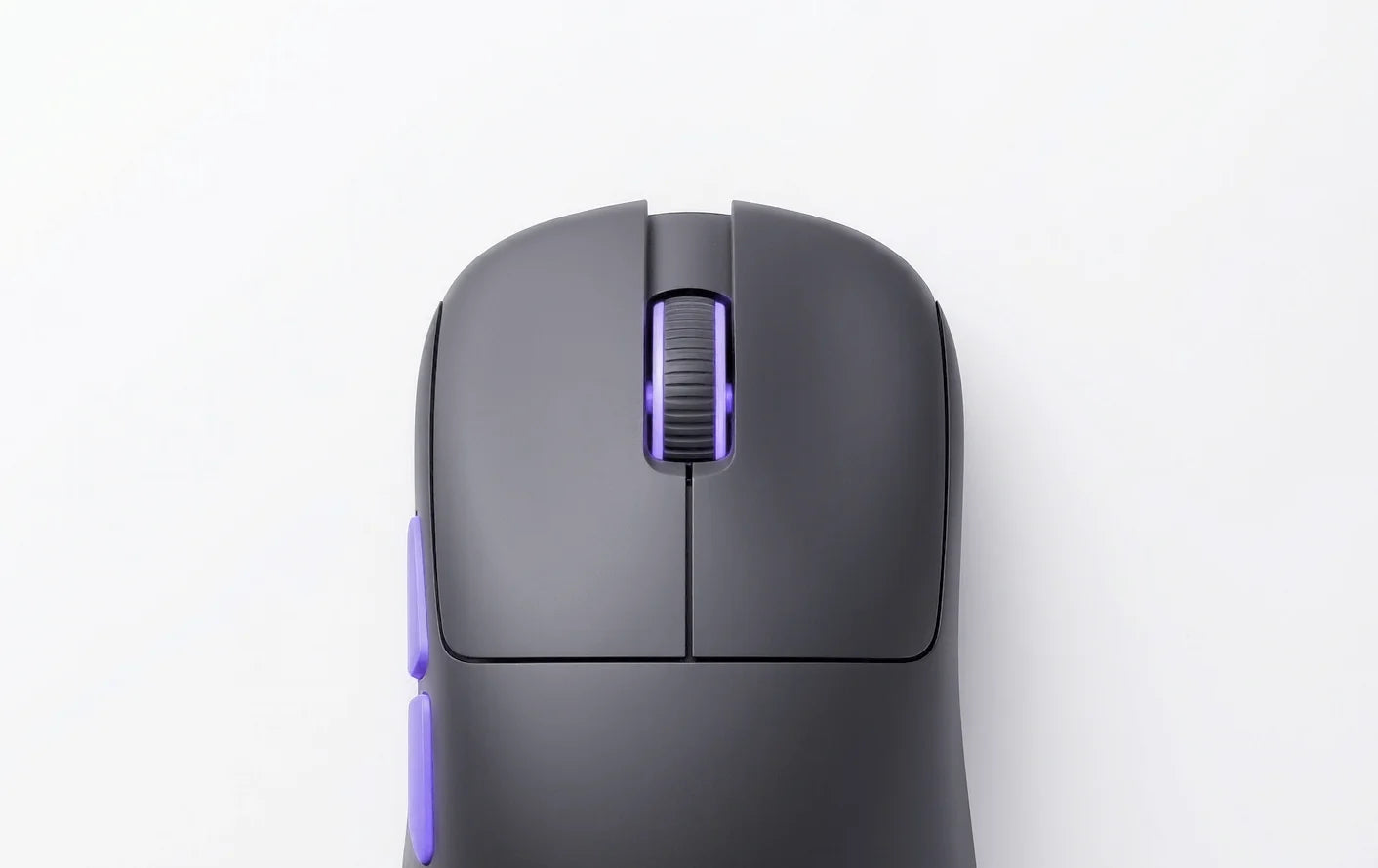 The Kreo Anzu V2 mouse, seen from above